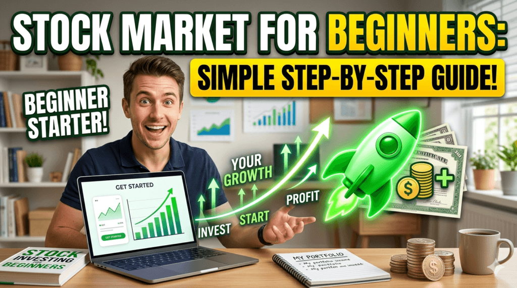 How to Invest in Stock Market for Beginners: A Simple Step-by-Step Starter Guide Beginner's guide to stock market investing