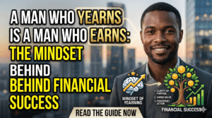 man who yearns is a man who earns