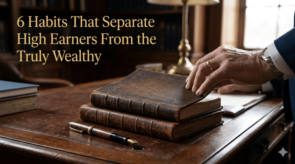 6 habits that separate high earners from the truly wealthy 6 habits that separate high earners from the truly wealthy